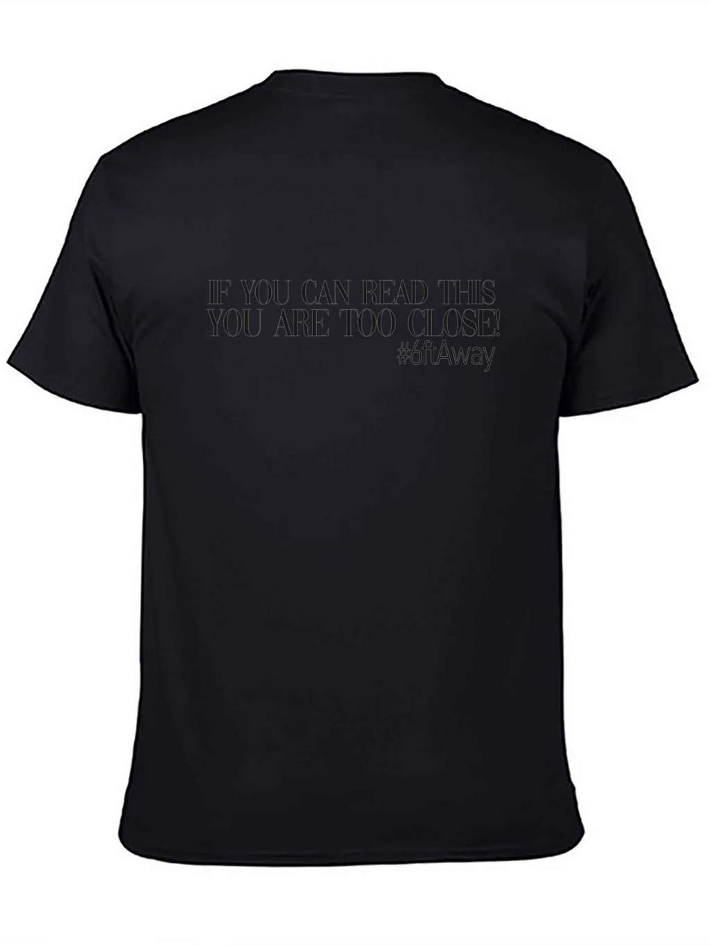 Minimalist Black Crew Neck T-Shirt product image 4