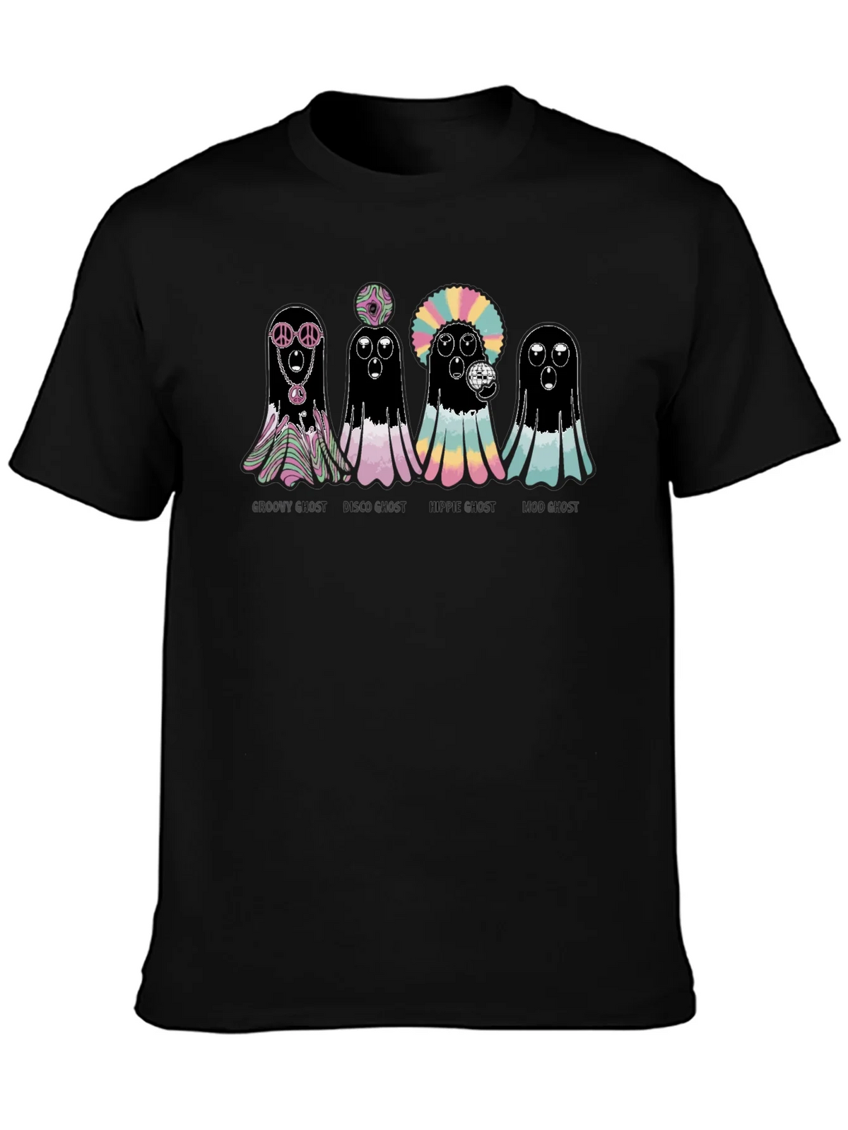 Groovy Ghost T-Shirt - Halloween Fun product image 3