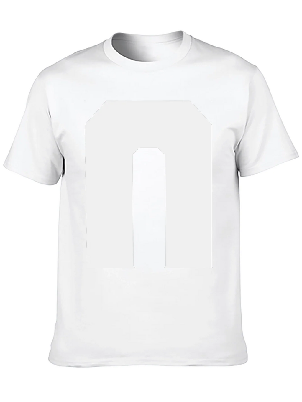 Bold Initial N Graphic Tee - Black product image 9