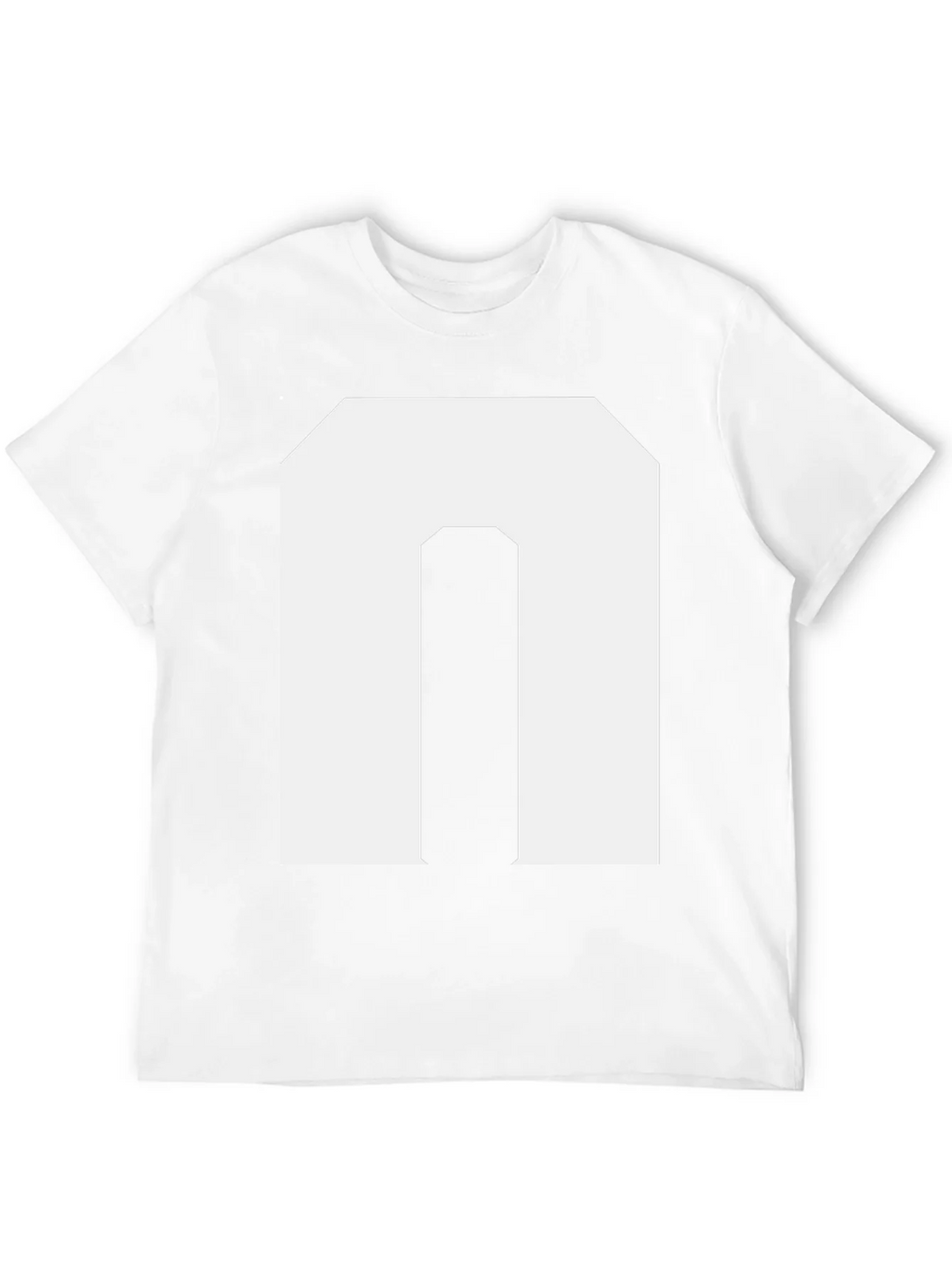 Bold Initial N Graphic Tee - Black product image 11
