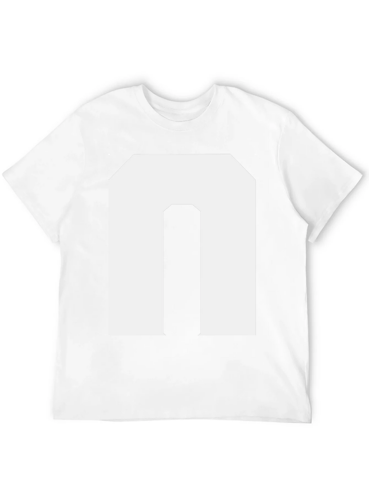 Bold Initial N Graphic Tee - Black product image 11