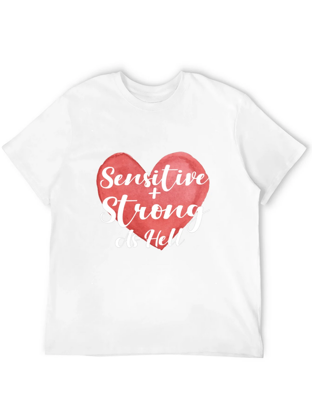 Sensitive & Strong As Hell Graphic T-Shirt product image 11