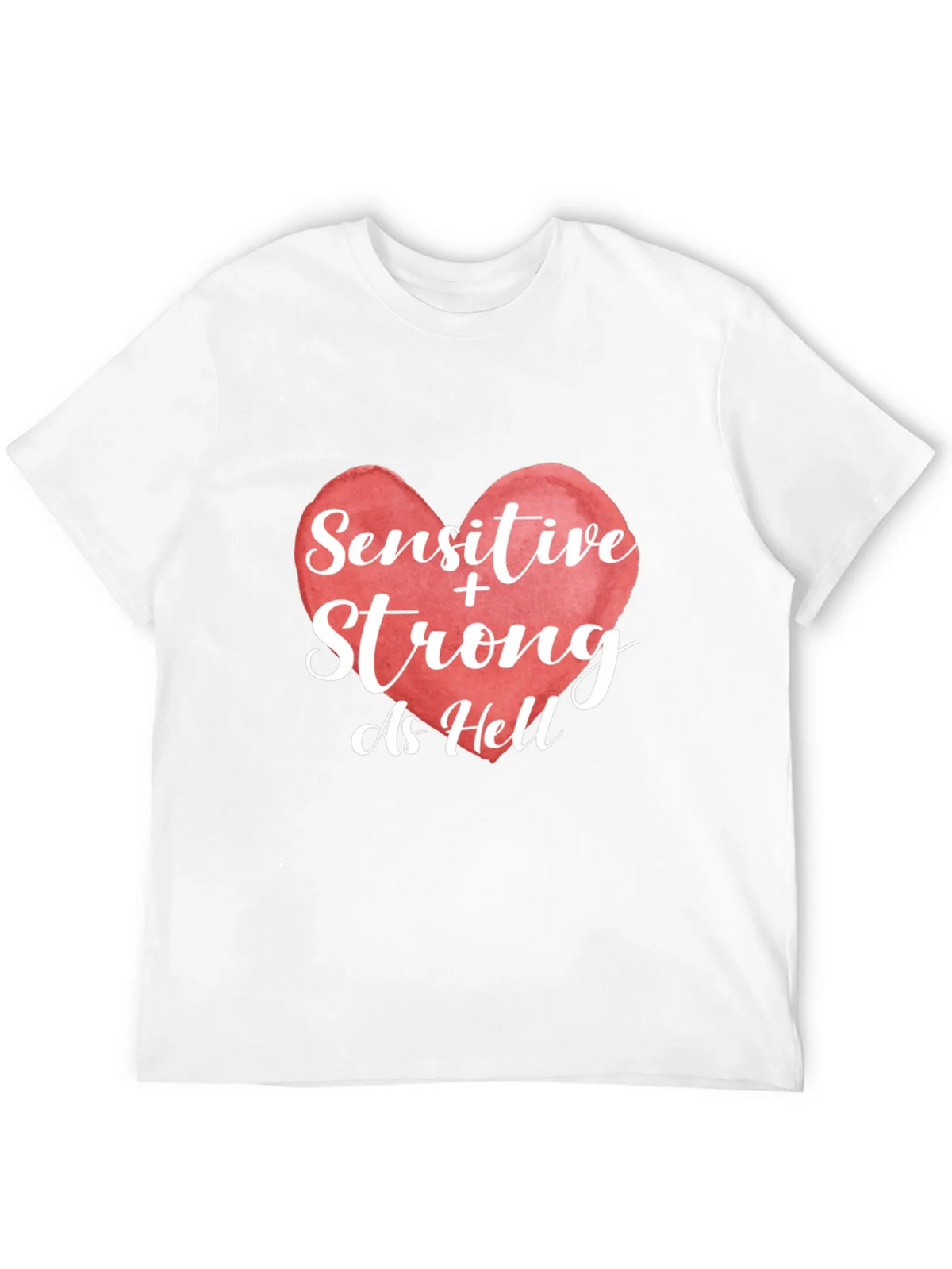 Sensitive & Strong As Hell Graphic T-Shirt product image 11