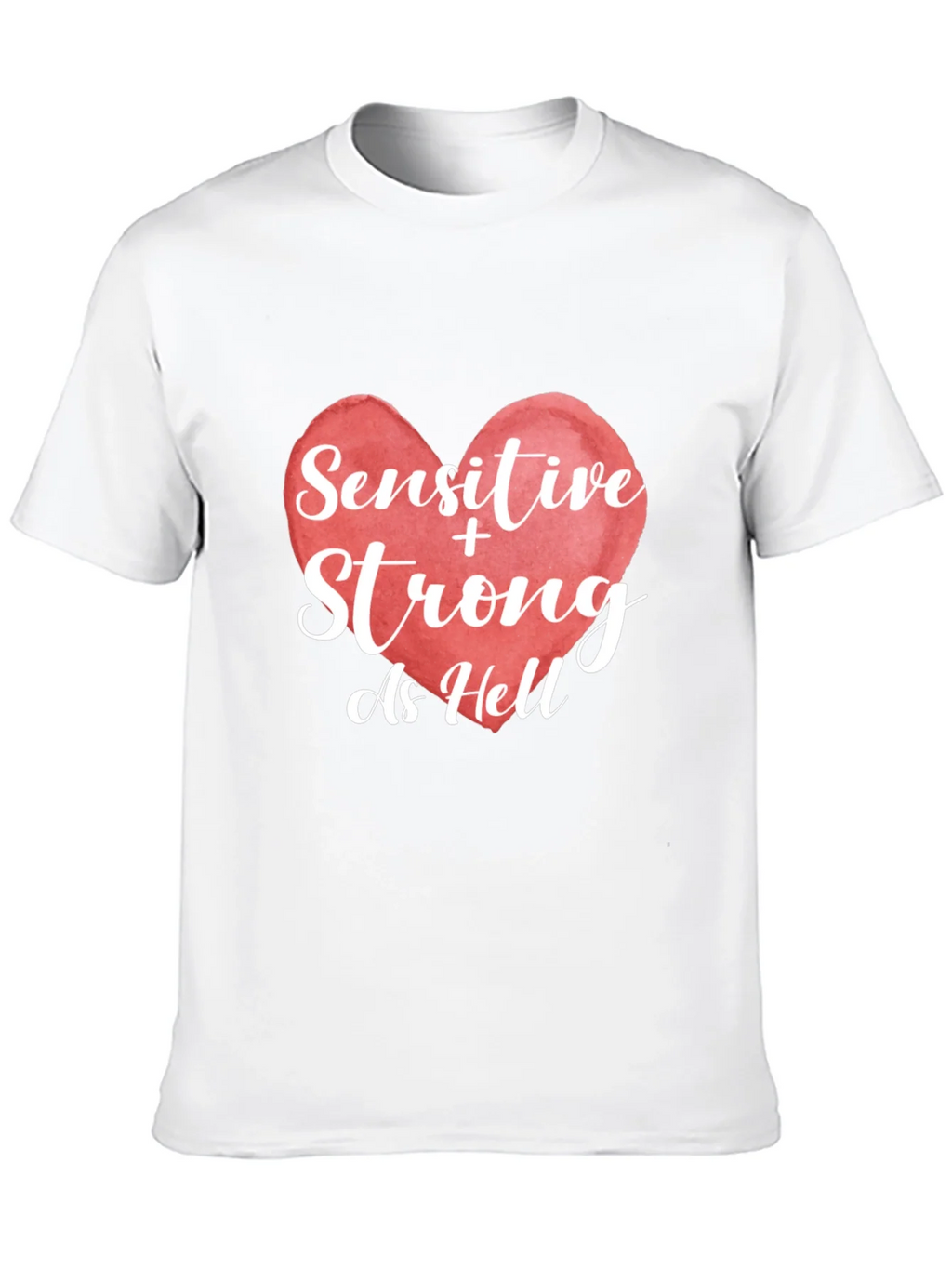 Sensitive & Strong As Hell Graphic T-Shirt product image 9