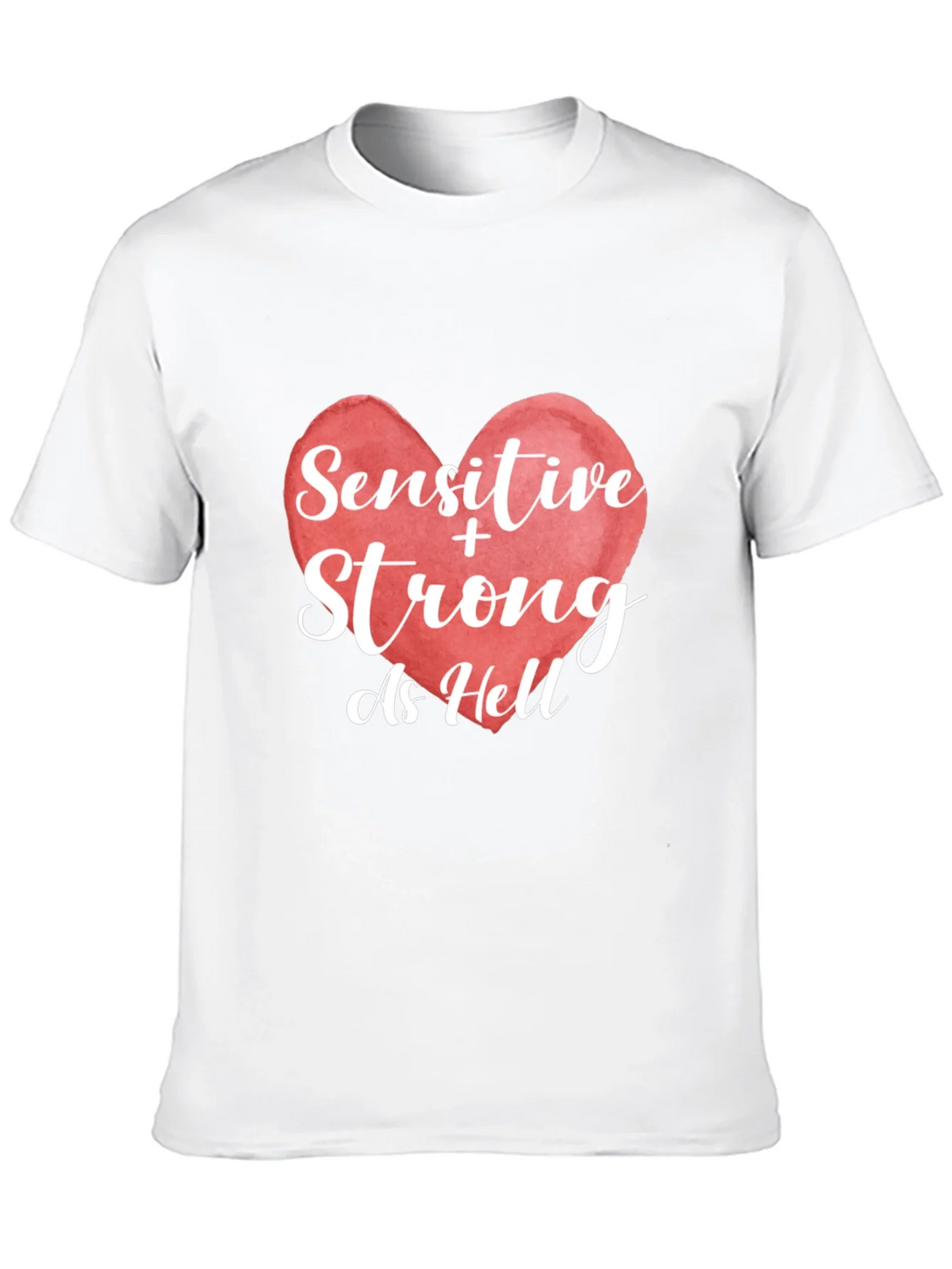 Sensitive & Strong As Hell Graphic T-Shirt product image 9