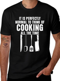 Cooking T-Shirt - Perfectly Normal Chef Tee product image 1