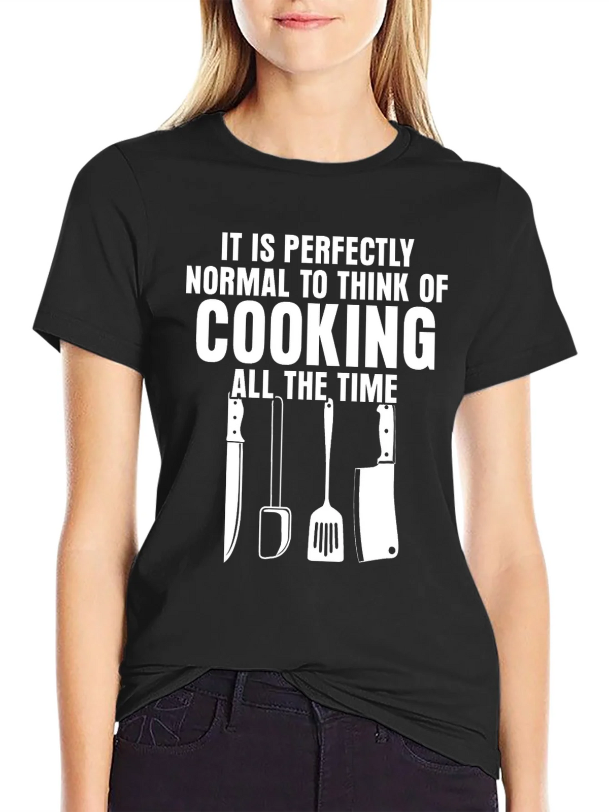Cooking T-Shirt - Perfectly Normal Chef Tee product image 2