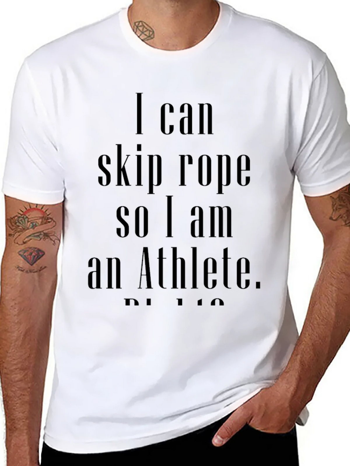 Funny Athlete T-Shirt - I Can Skip Rope product image 7