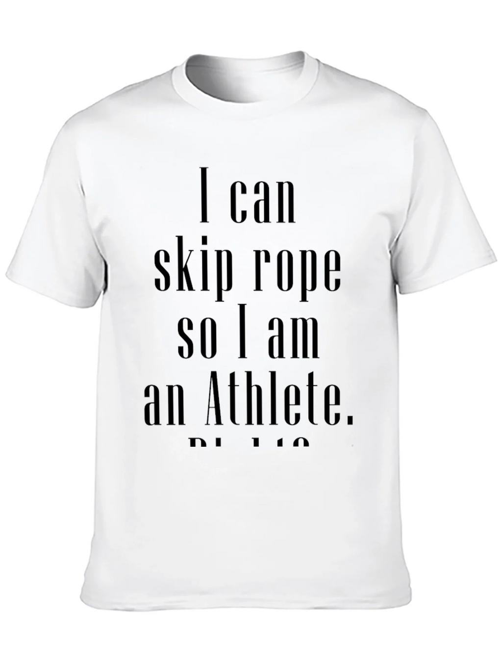 Funny Athlete T-Shirt - I Can Skip Rope product image 9
