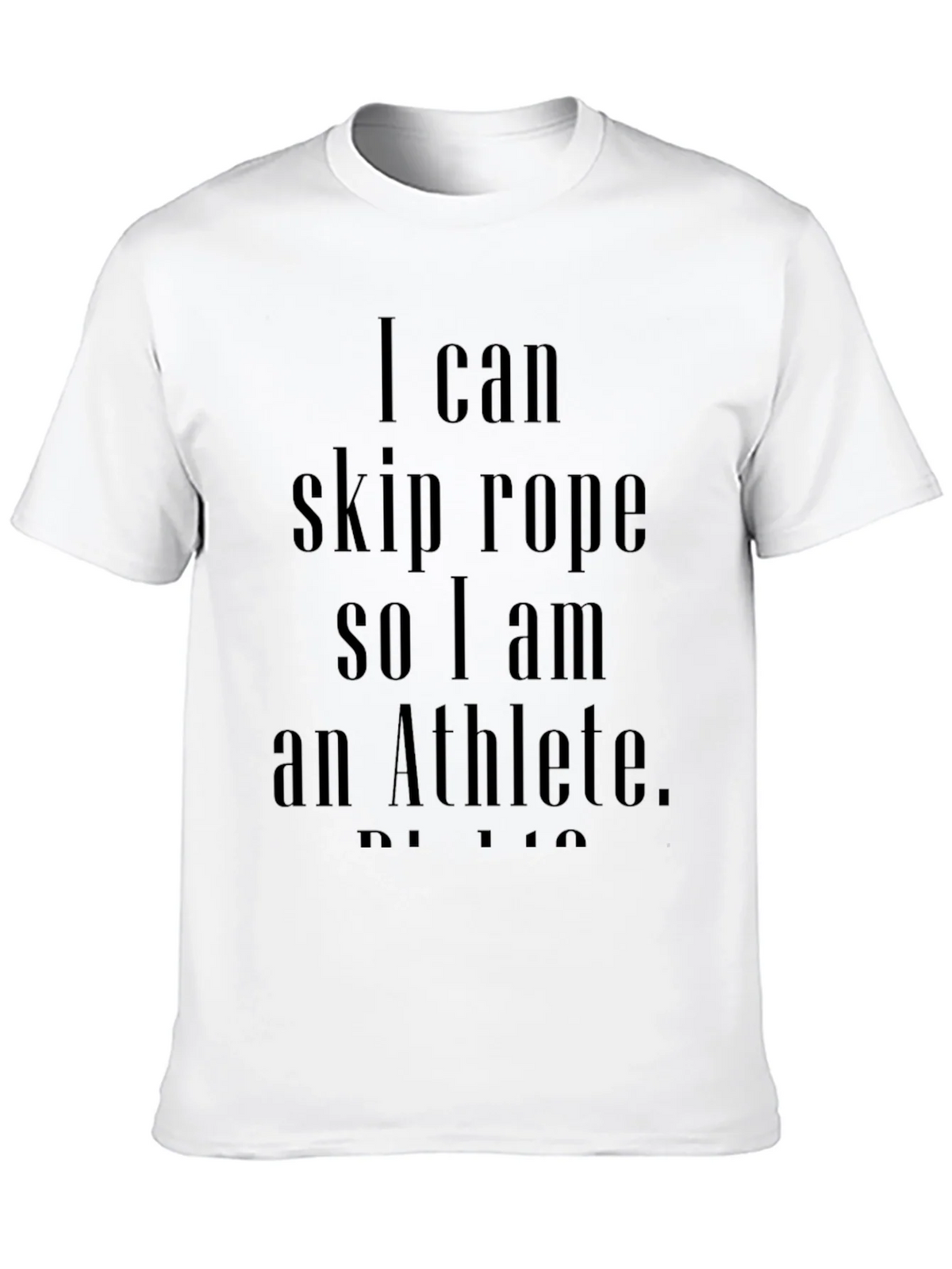 Funny Athlete T-Shirt - I Can Skip Rope product image 9