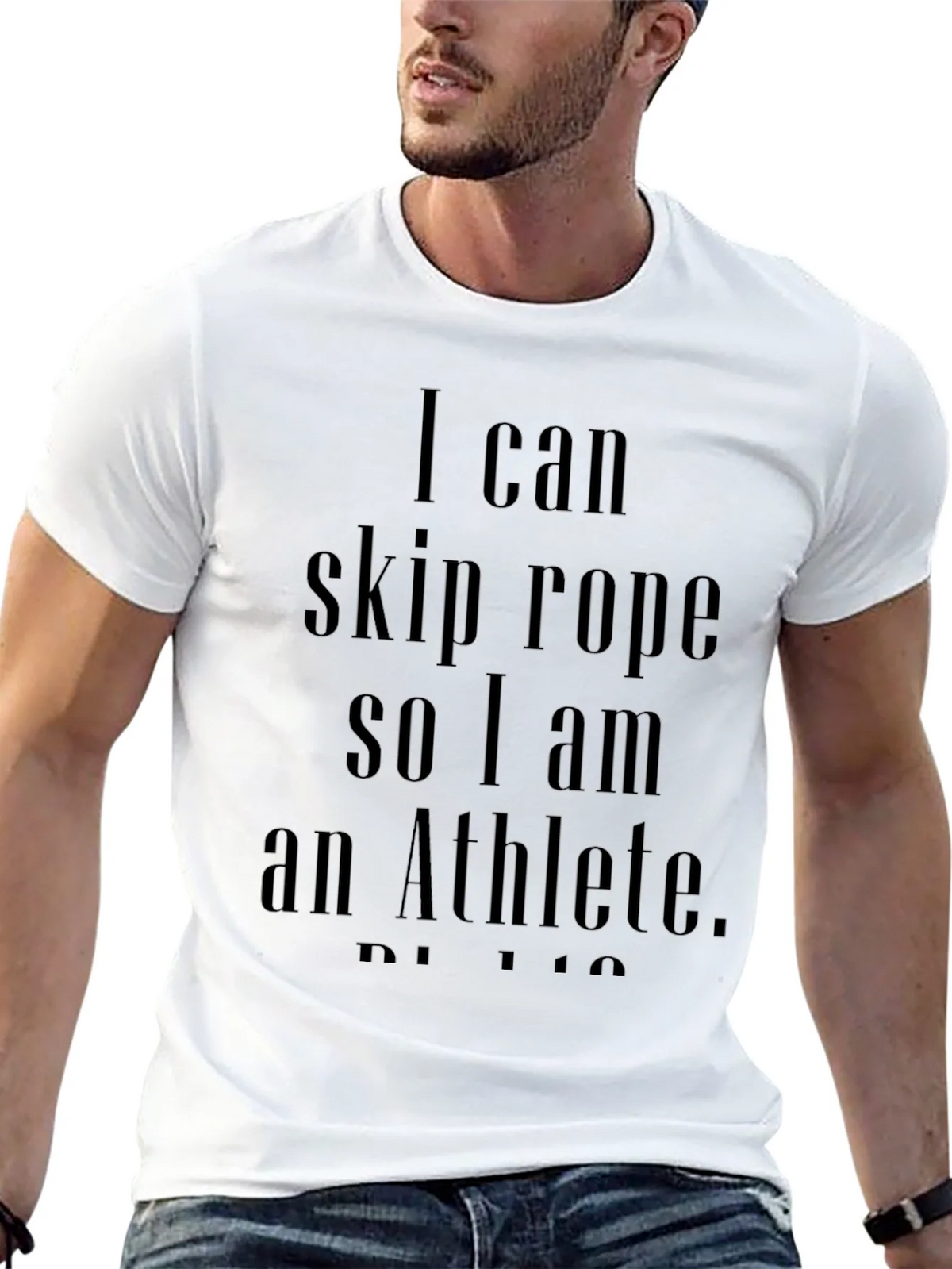 Funny Athlete T-Shirt - I Can Skip Rope product image 12