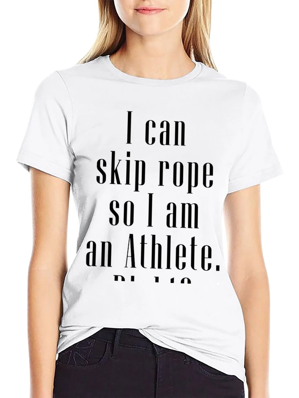 Funny Athlete T-Shirt - I Can Skip Rope product image 8