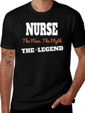 Nurse The Man Myth Legend T-Shirt product image 1