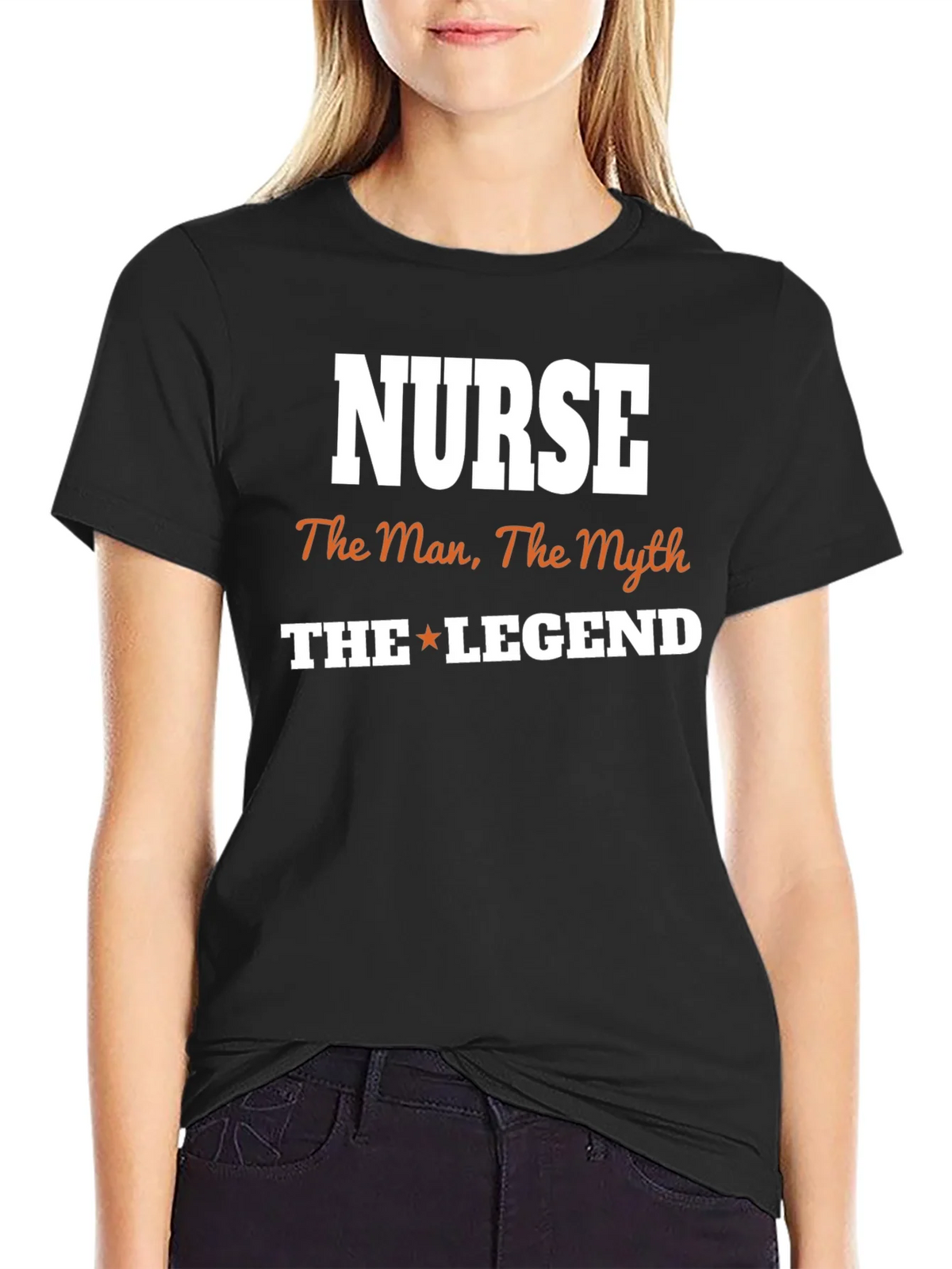 Nurse The Man Myth Legend T-Shirt product image 2