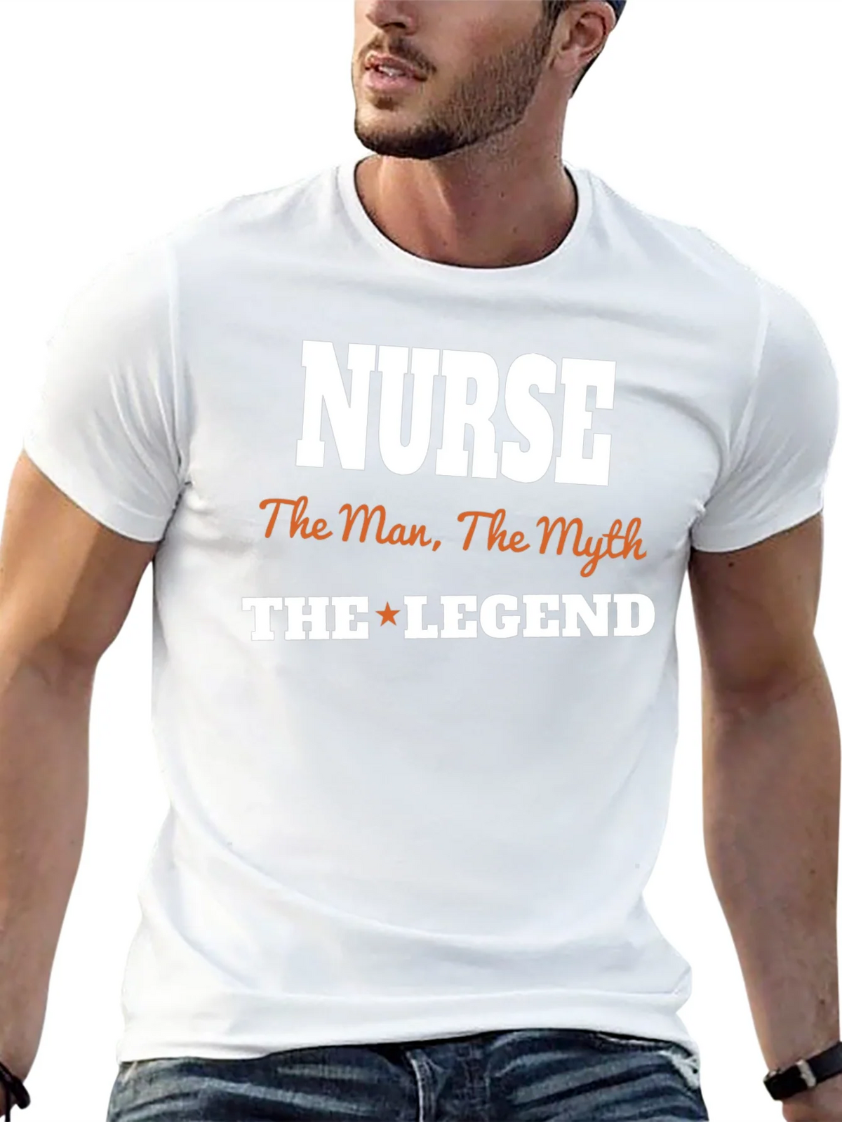 Nurse The Man Myth Legend T-Shirt product image 12