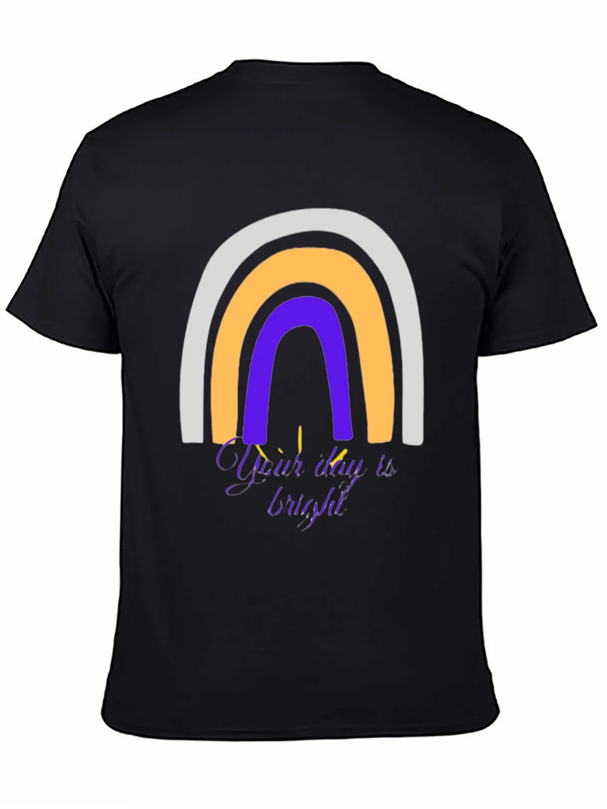 Rainbow Graphic T-Shirt - Your Day is Bright! product image 4
