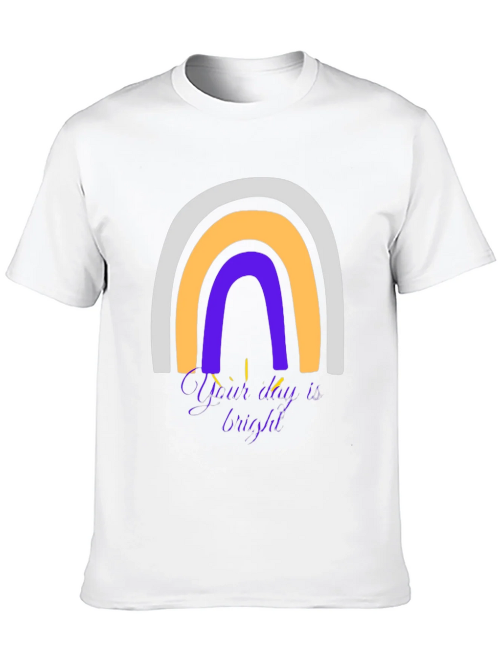 Rainbow Graphic T-Shirt - Your Day is Bright! product image 9