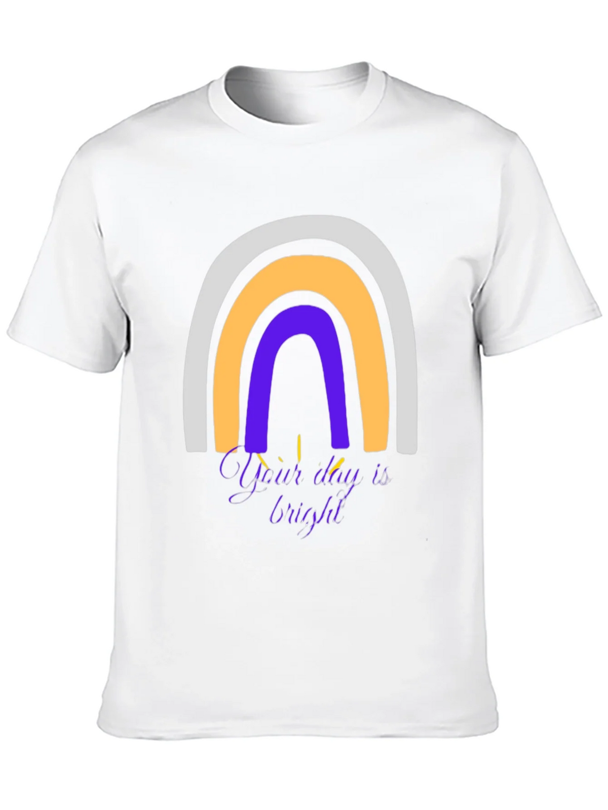 Rainbow Graphic T-Shirt - Your Day is Bright! product image 9