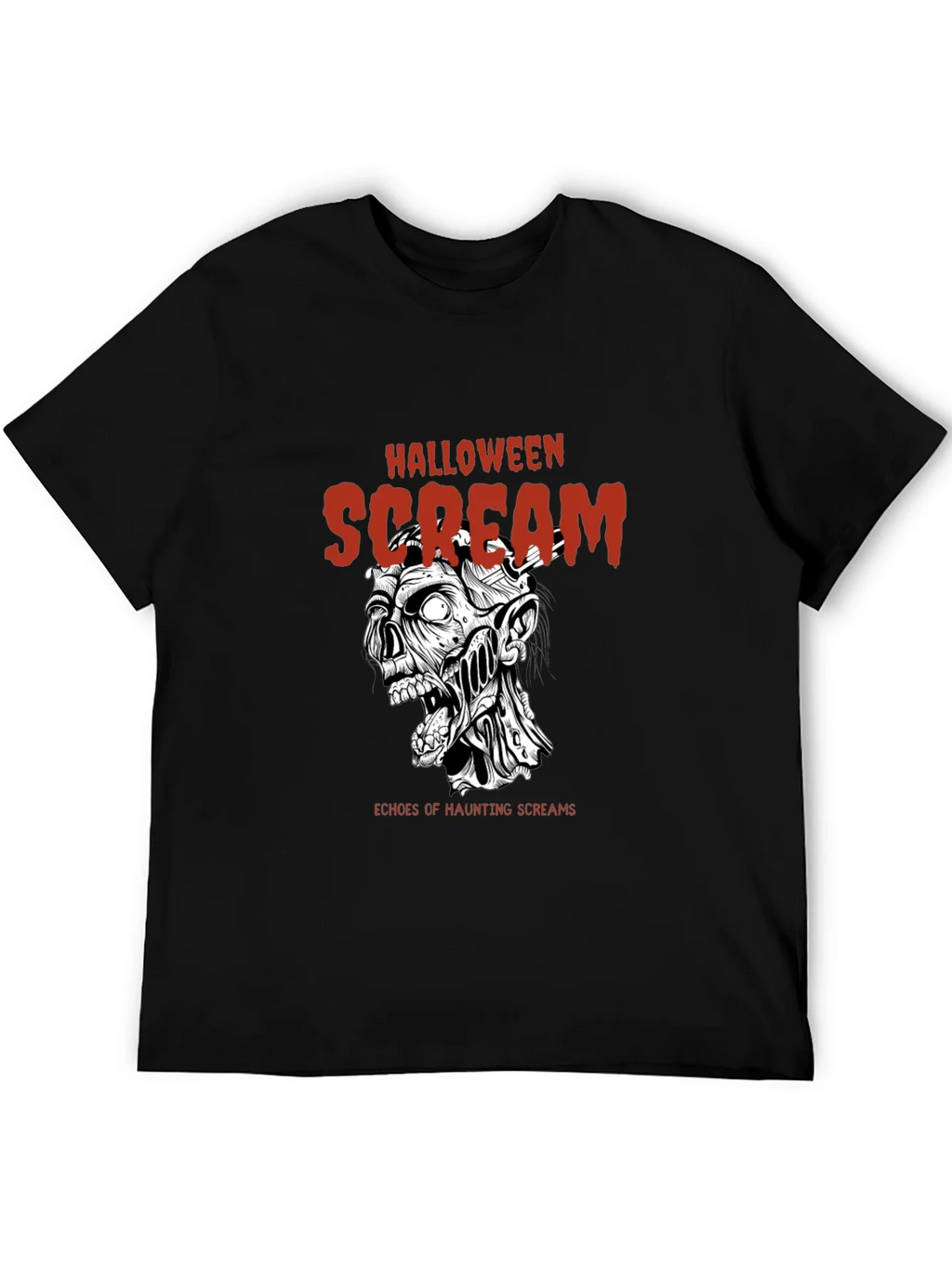 Halloween Scream T-Shirt Graphic Tee product image 5