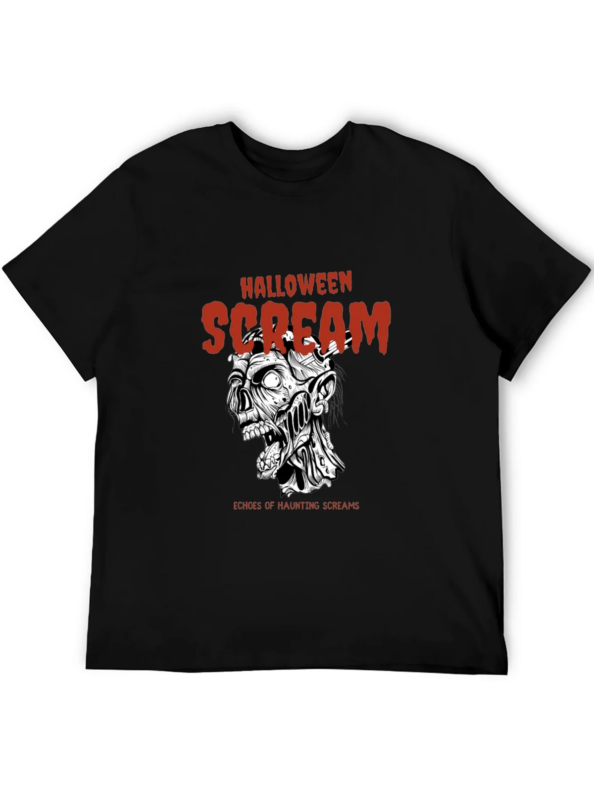 Halloween Scream T-Shirt Graphic Tee product image 5