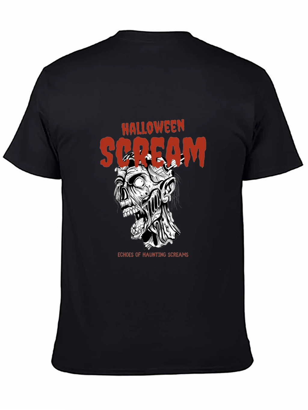 Halloween Scream T-Shirt Graphic Tee product image 4