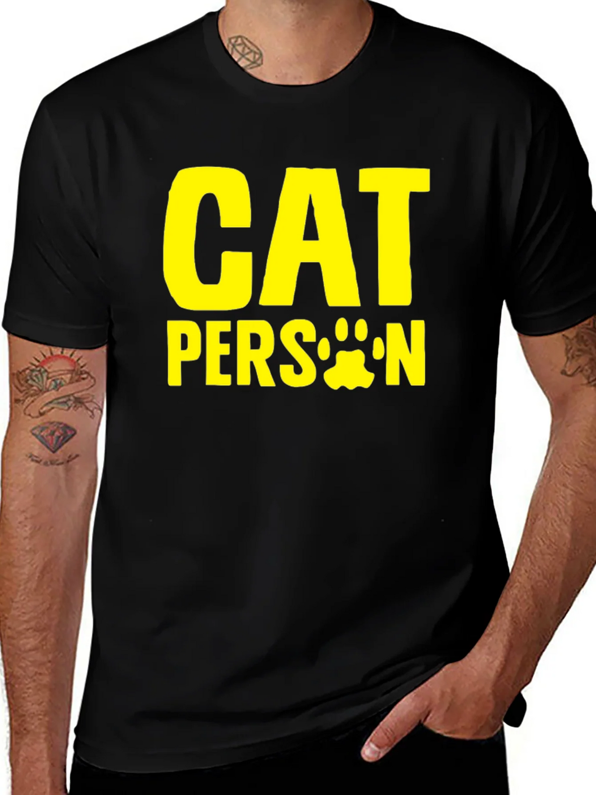 Cat Person T-Shirt - Funny Pet Lover Tee product image 1