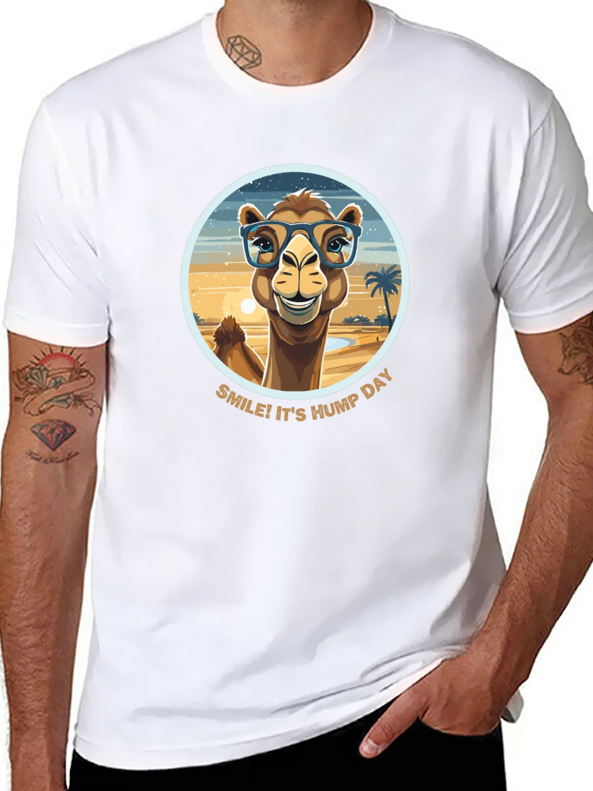 Hump Day Camel T-Shirt - Funny Wednesday Tee product image 3