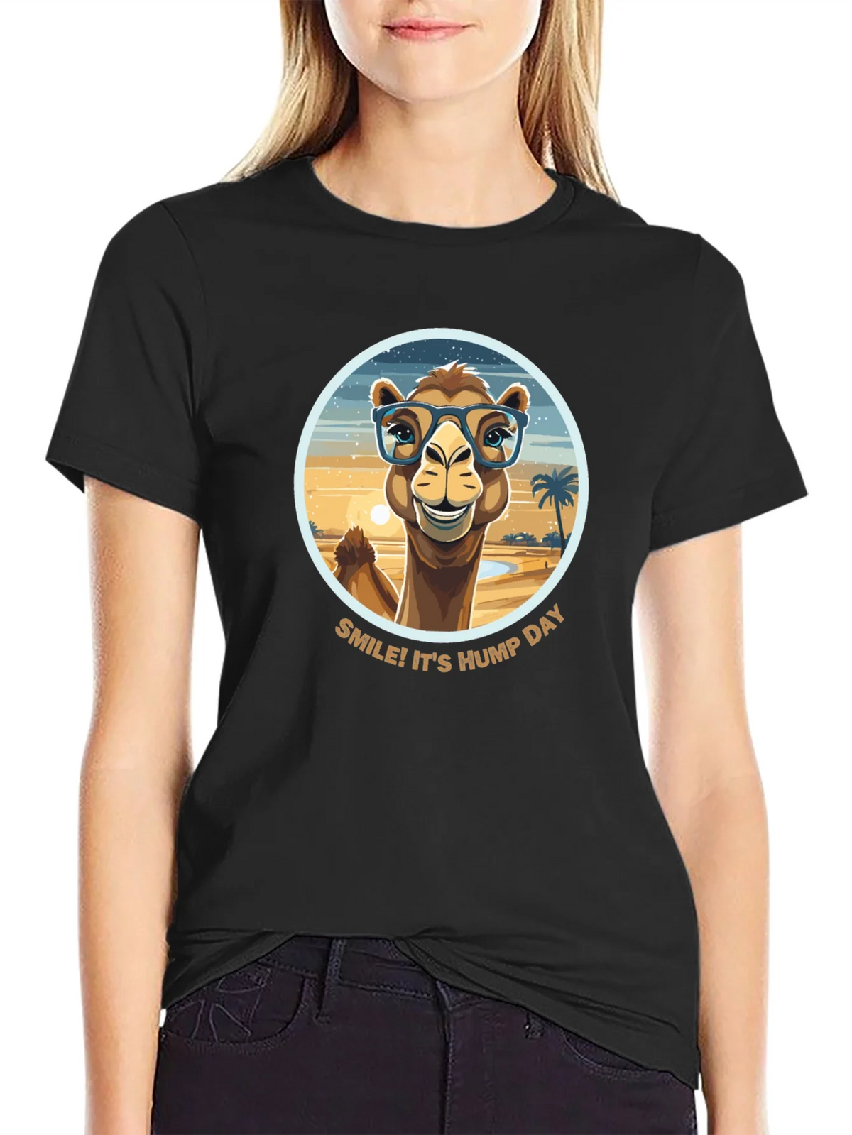 Hump Day Camel T-Shirt - Funny Wednesday Tee product image 1