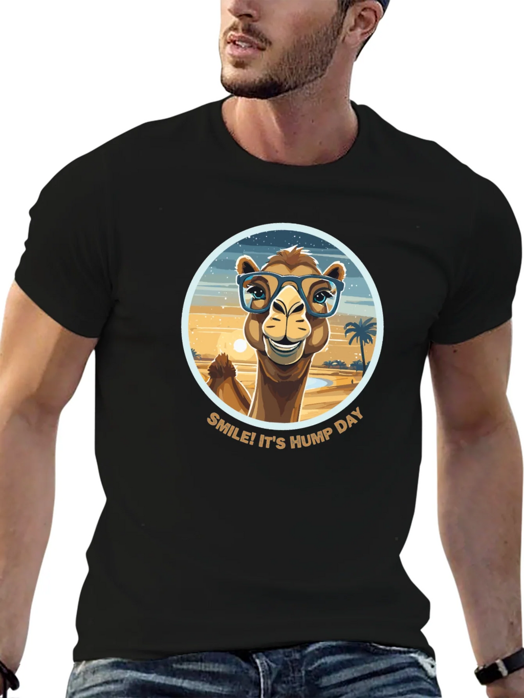 Hump Day Camel T-Shirt - Funny Wednesday Tee product image 2