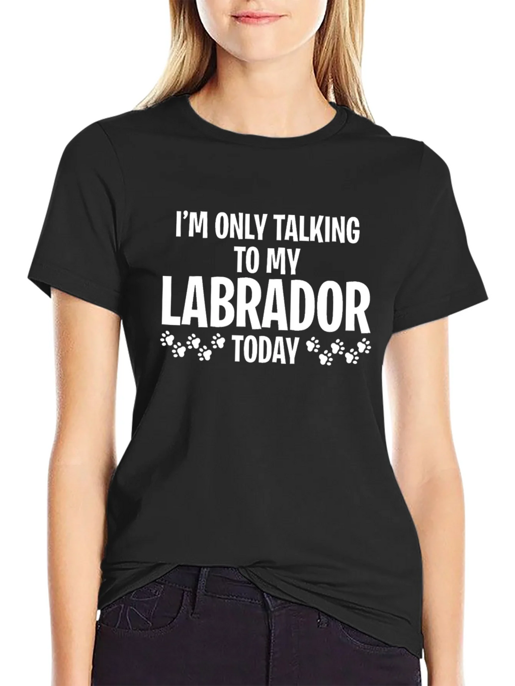 Labrador Lover T-Shirt - Im Only Talking To My Today product image 2