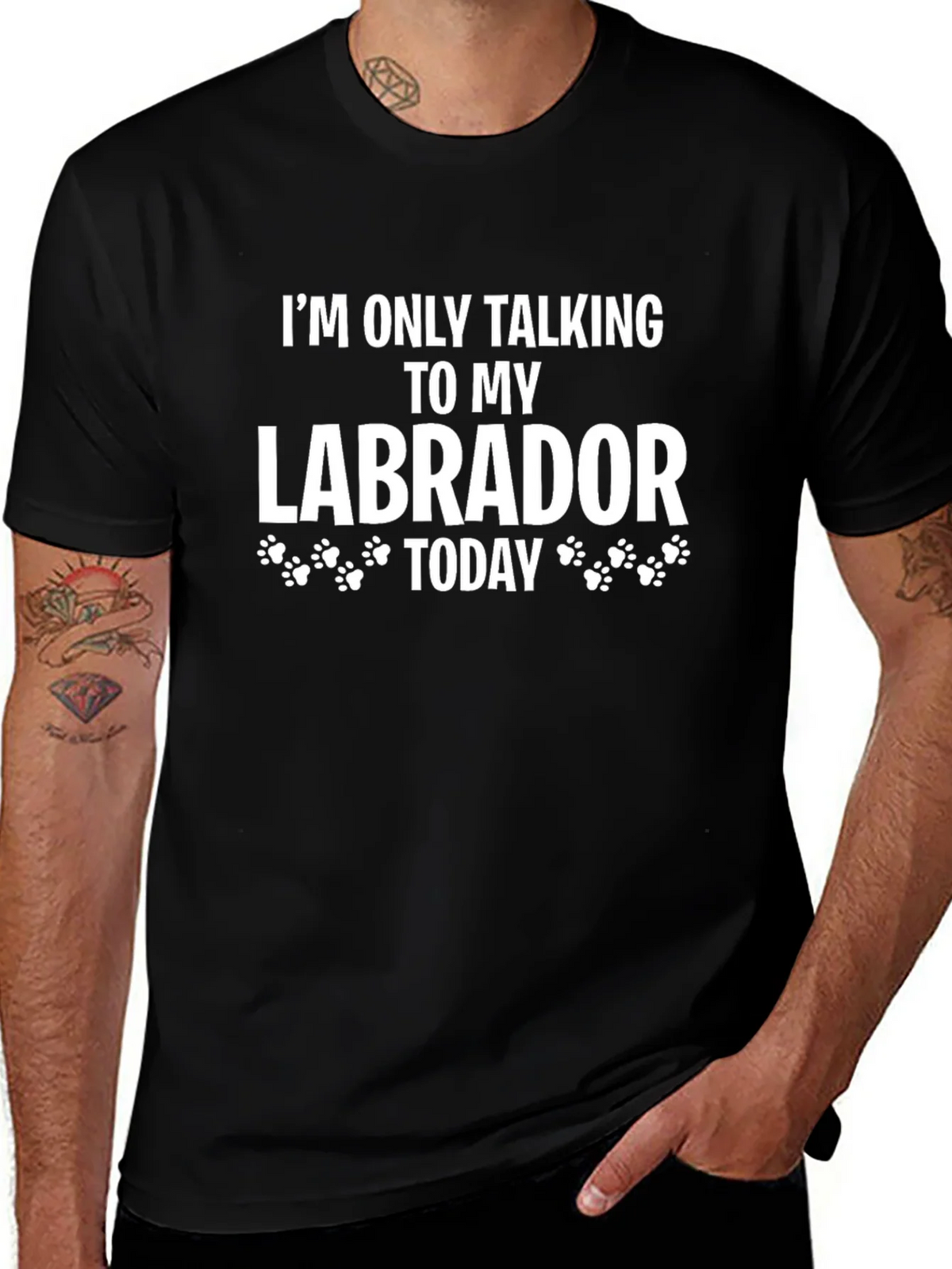 Labrador Lover T-Shirt - Im Only Talking To My Today product image 1