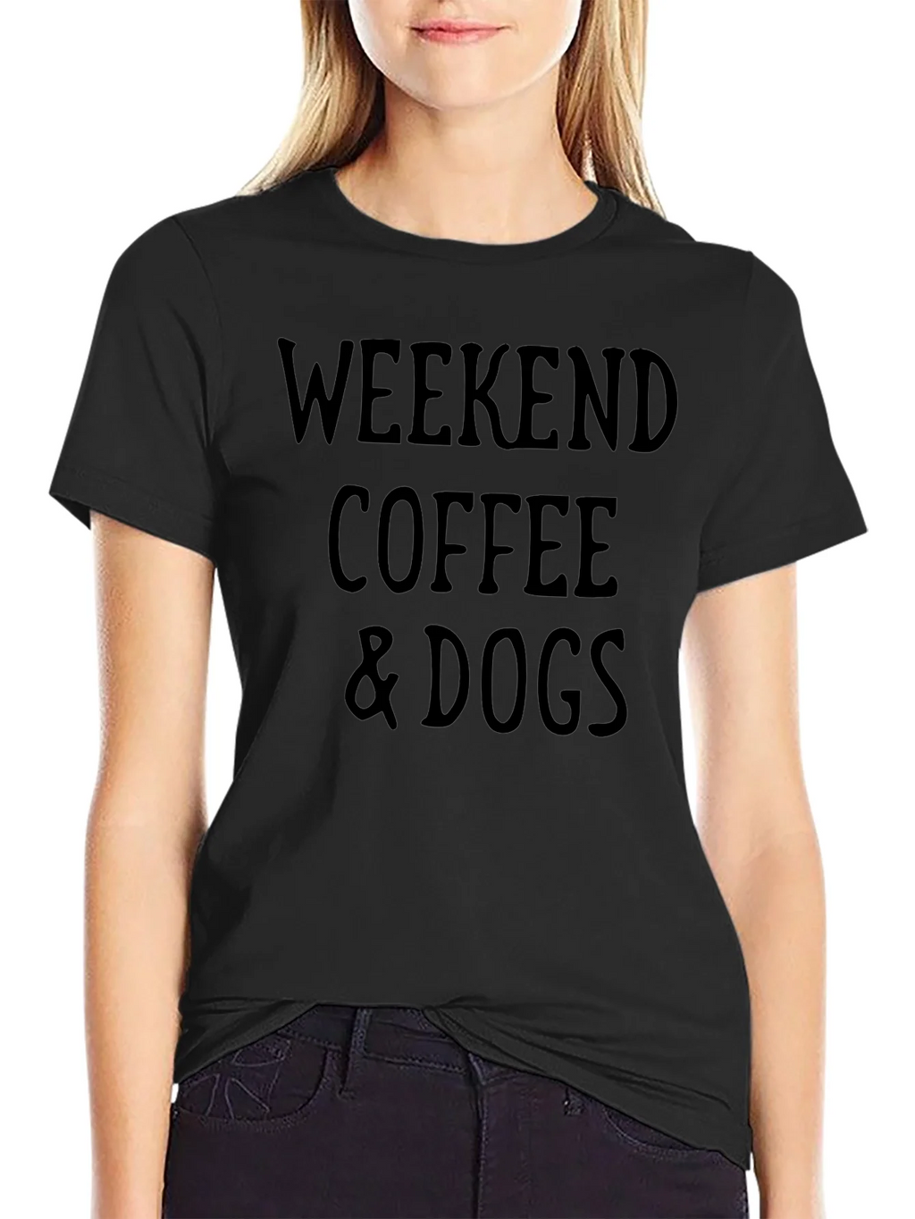 Weekend Coffee & Dogs Graphic Tee product image 1