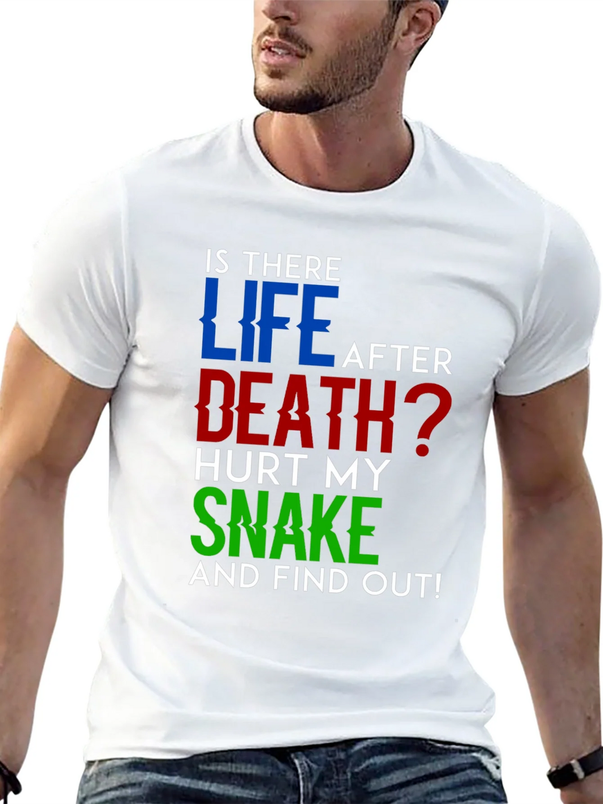 Is There Life After Death? Humor T-Shirt product image 12