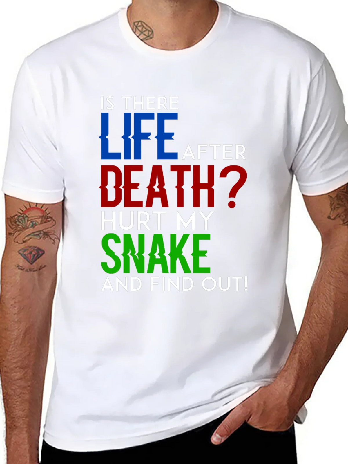 Is There Life After Death? Humor T-Shirt product image 7