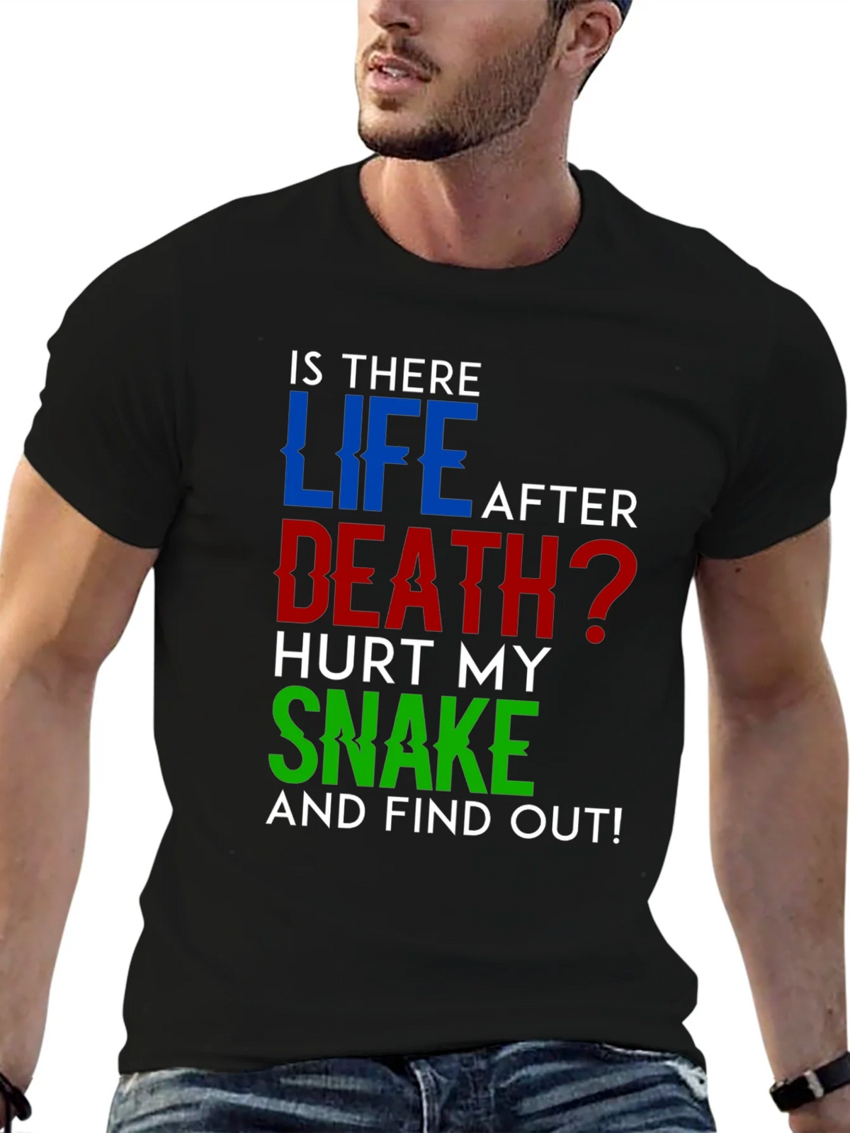 Is There Life After Death? Humor T-Shirt product image 6