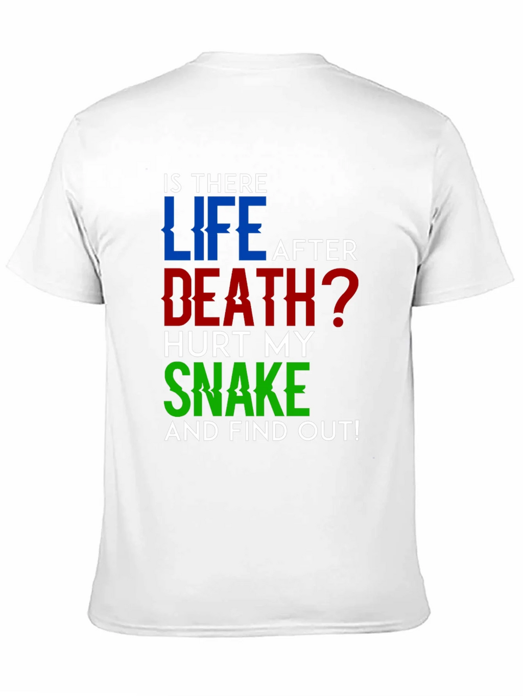 Is There Life After Death? Humor T-Shirt product image 10