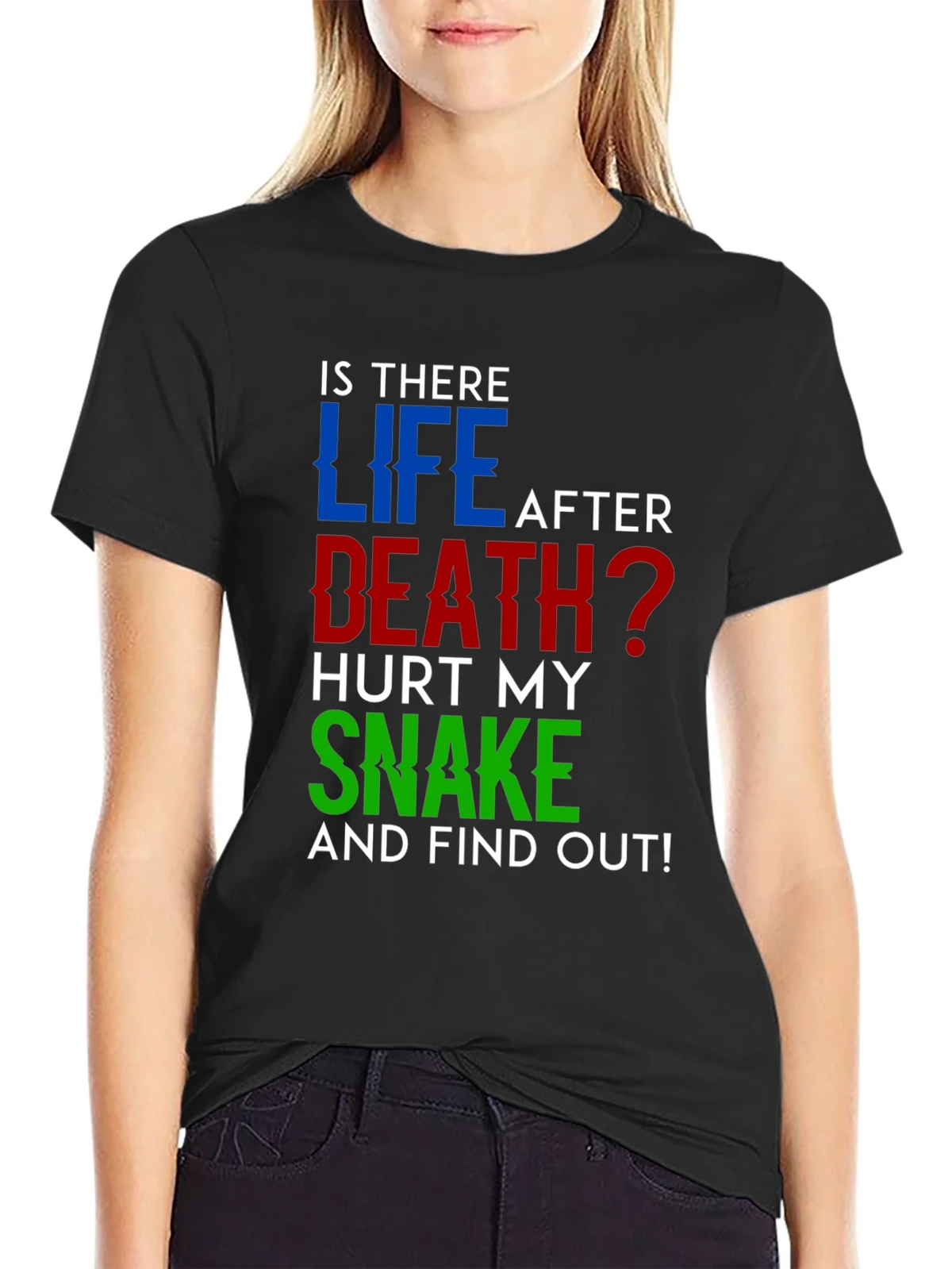 Is There Life After Death? Humor T-Shirt product image 2
