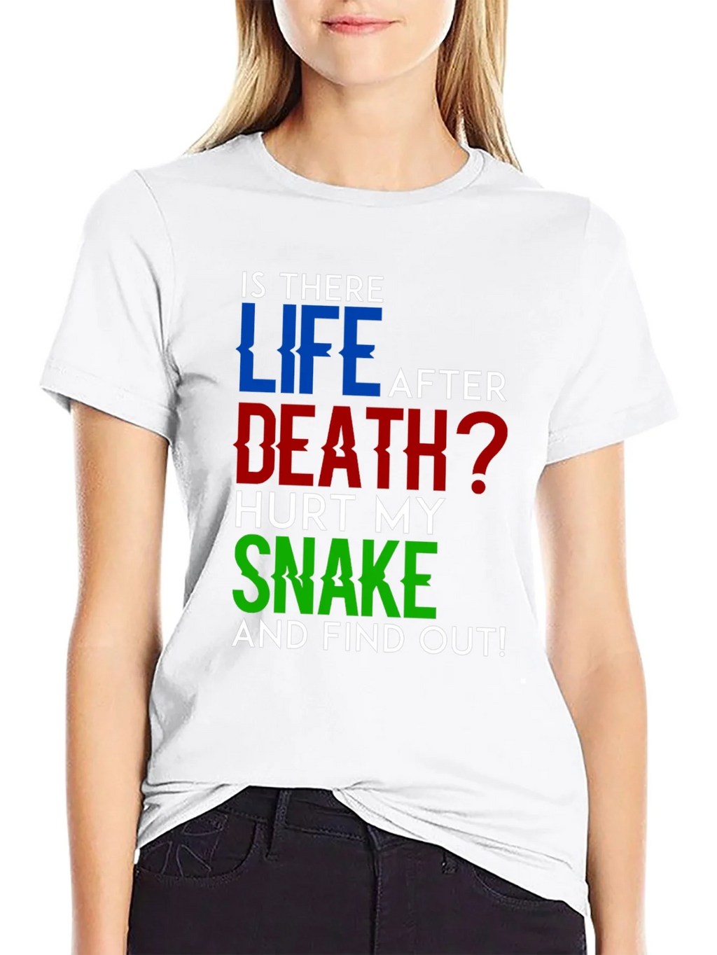 Is There Life After Death? Humor T-Shirt product image 8