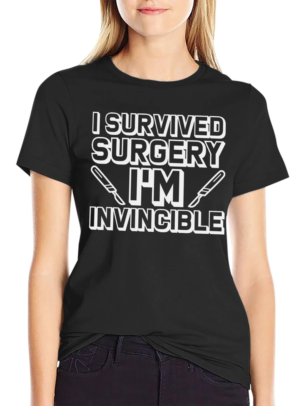 I Survived Surgery T-Shirt - Invincible Tee product image 2