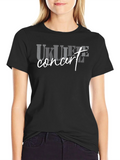 Ukulele Concert Black T-Shirt product image 1
