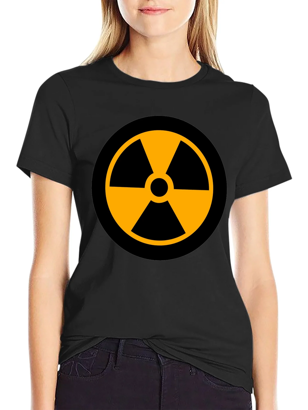 Radioactive Symbol Graphic Print T-Shirt product image 2