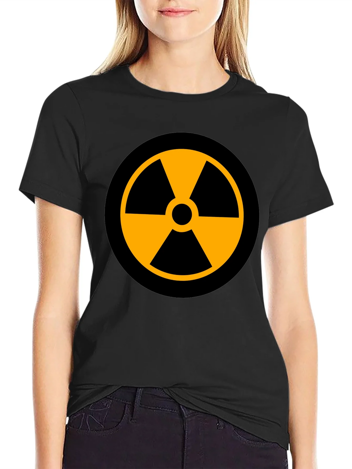 Radioactive Symbol Graphic Print T-Shirt product image 2