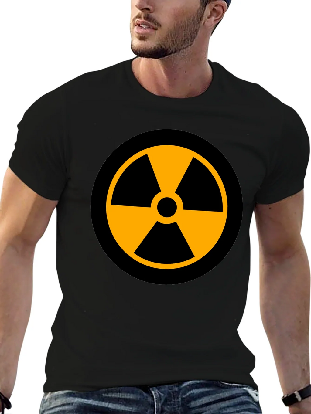 Radioactive Symbol Graphic Print T-Shirt product image 6