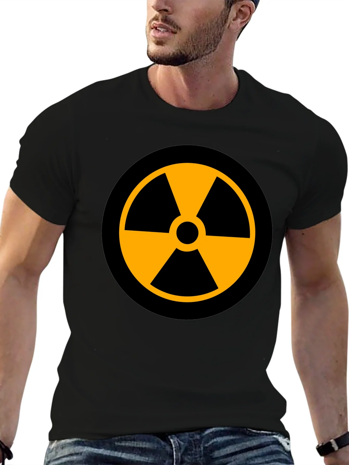 Radioactive Symbol Graphic Print T-Shirt product image 6
