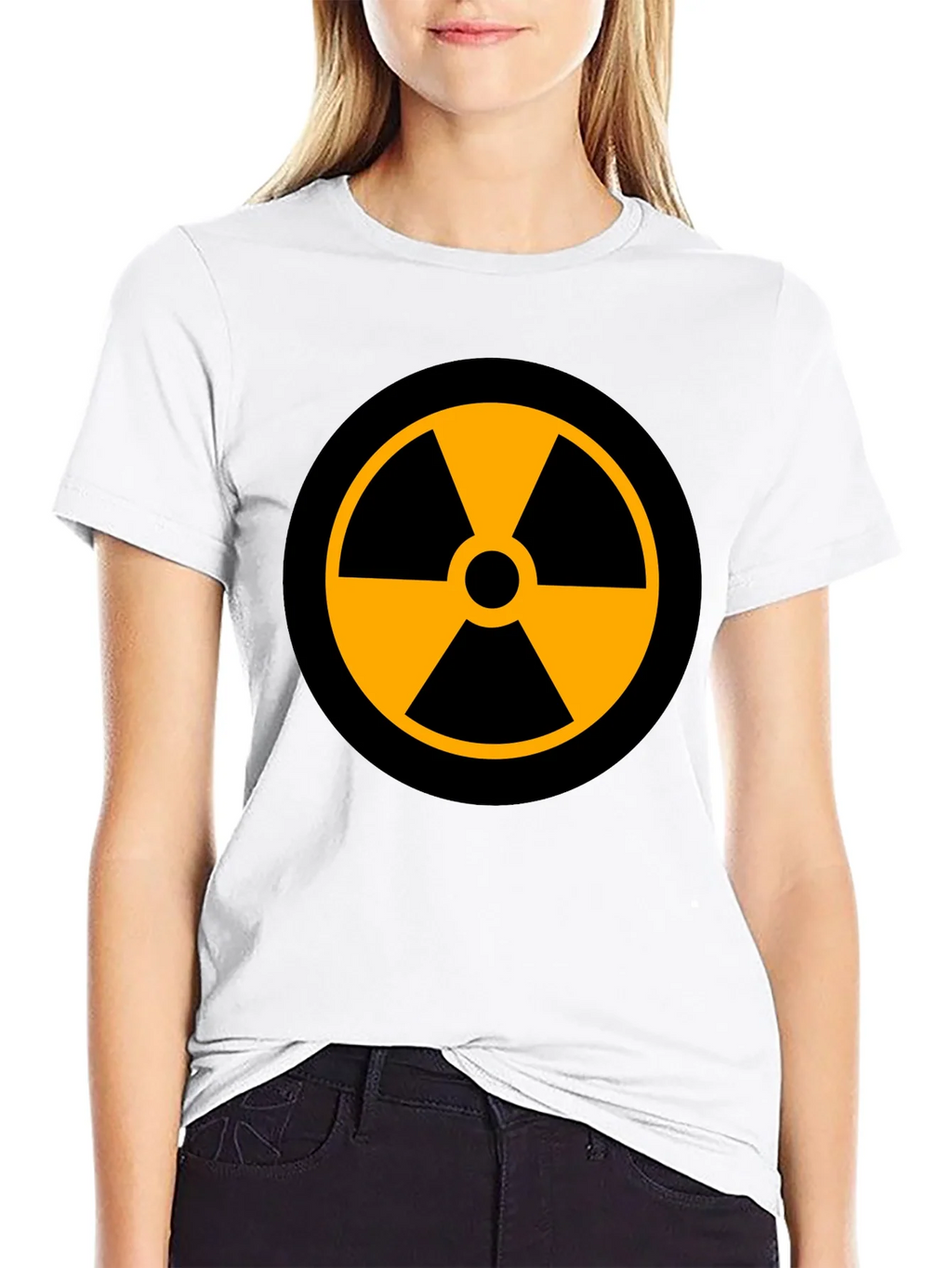 Radioactive Symbol Graphic Print T-Shirt product image 7