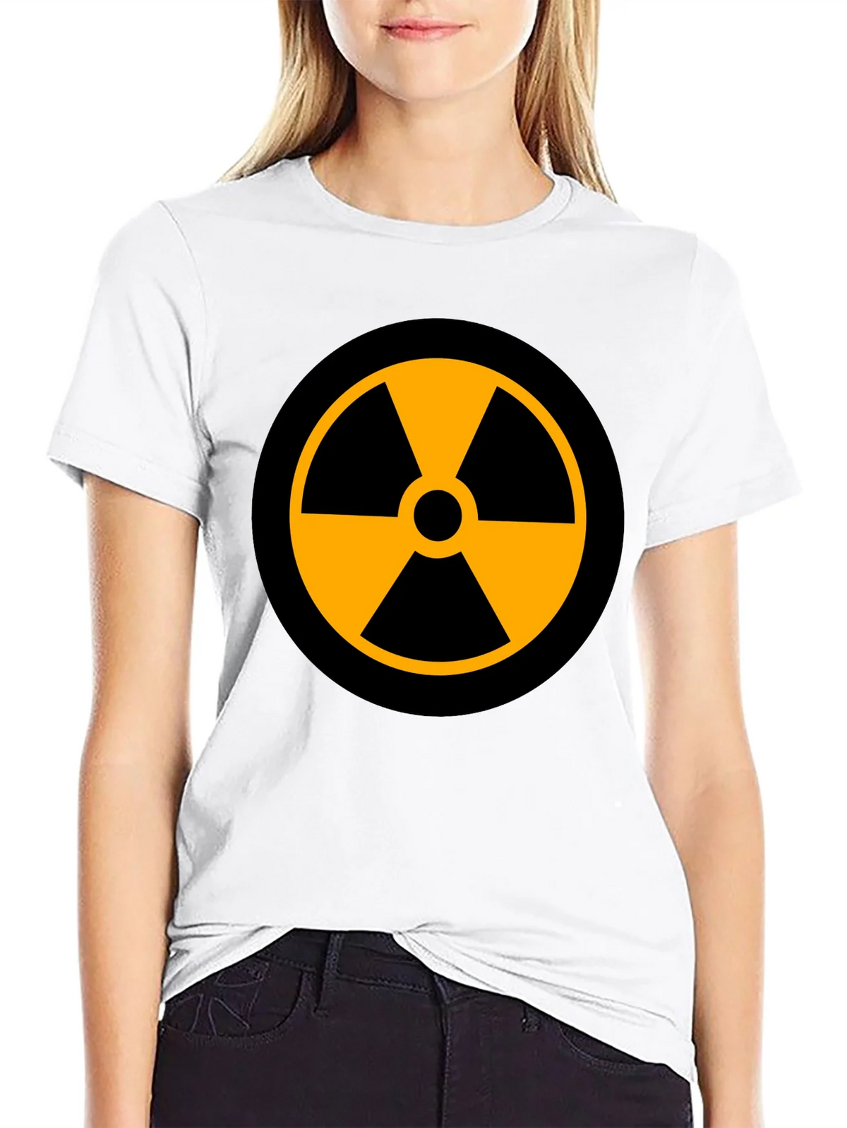 Radioactive Symbol Graphic Print T-Shirt product image 7