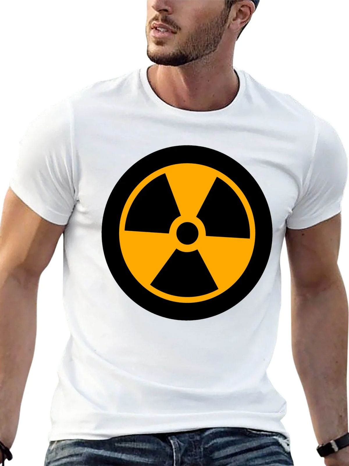 Radioactive Symbol Graphic Print T-Shirt product image 10