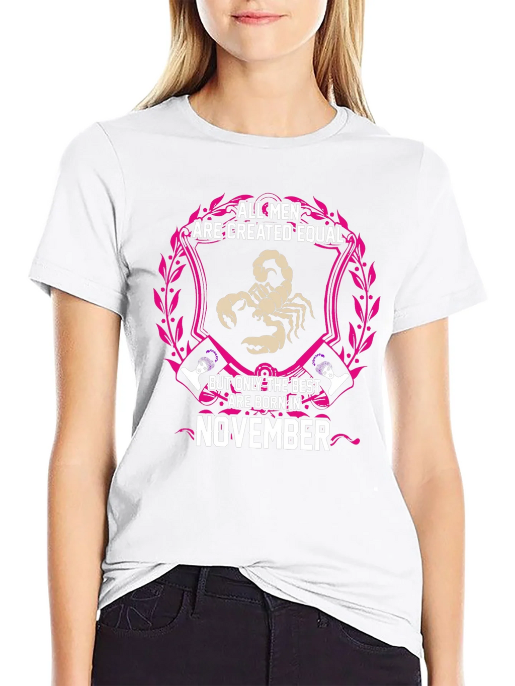 November Scorpio Zodiac Mens T-Shirt product image 8