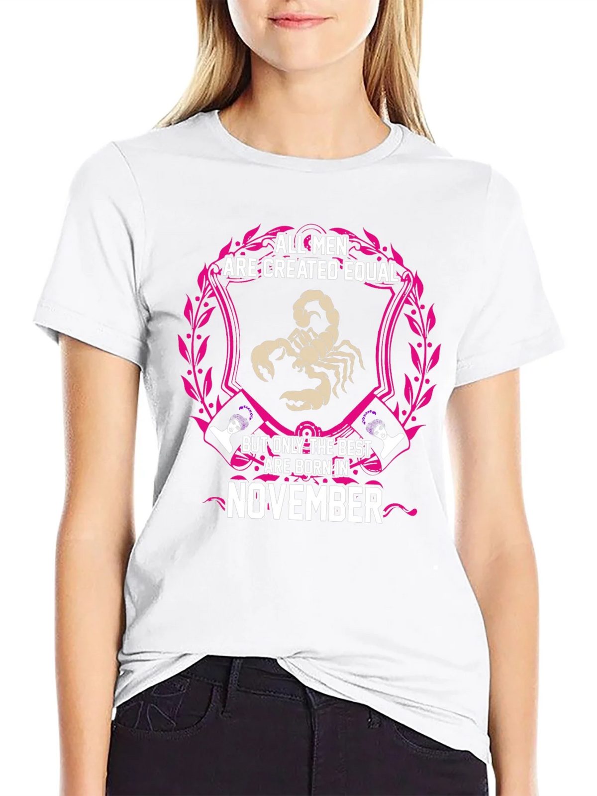 November Scorpio Zodiac Mens T-Shirt product image 8