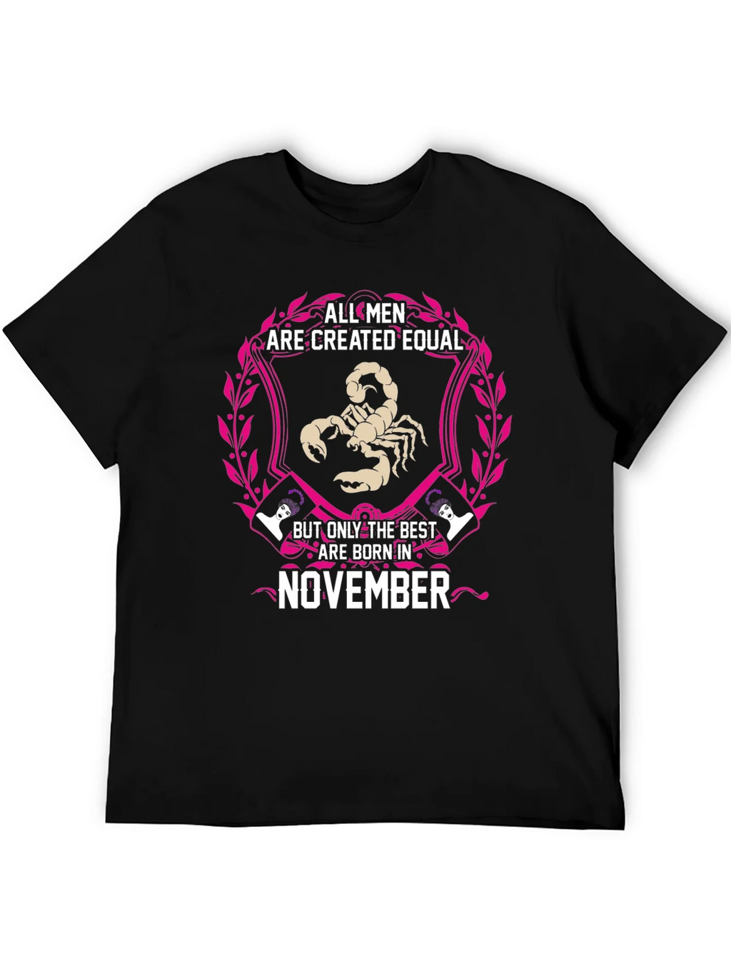 November Scorpio Zodiac Mens T-Shirt product image 5